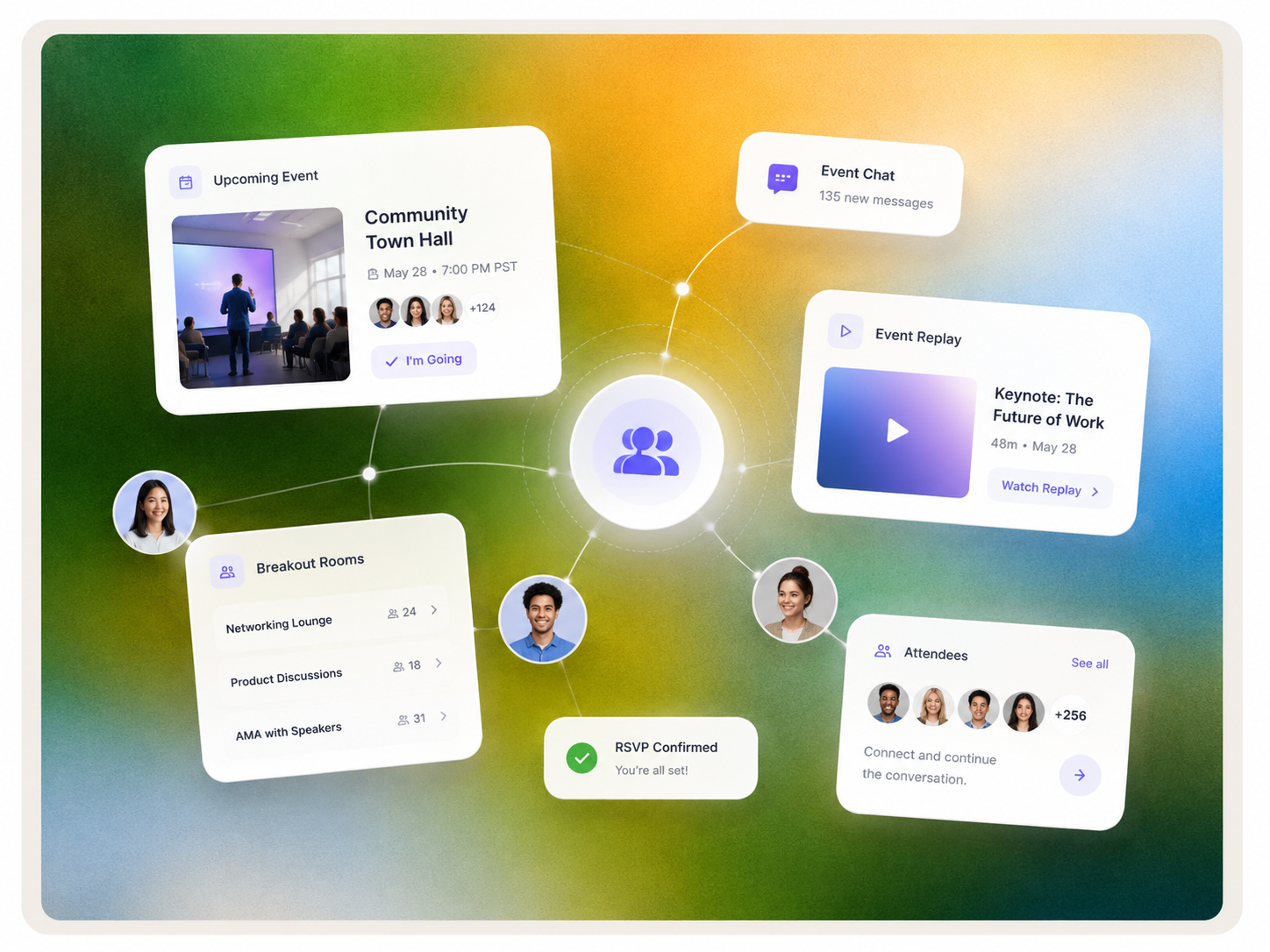 Community events and networking